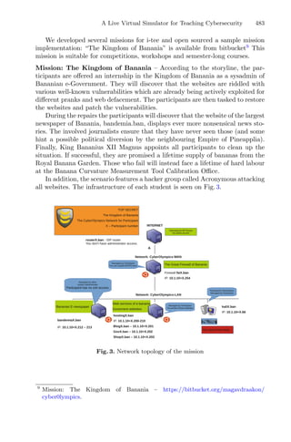 A Live Virtual Simulator for Teaching Cybersecurity | PDF