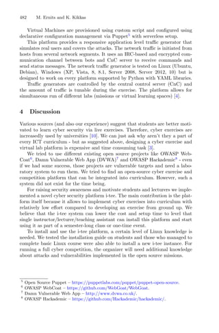 A Live Virtual Simulator for Teaching Cybersecurity | PDF