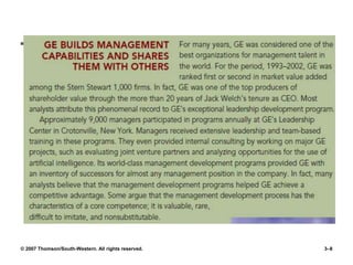 © 2007 Thomson/South-Western. All rights reserved. 3–8
 