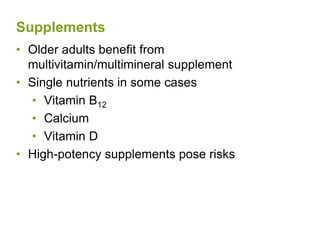 Chp3 nutrition and aging