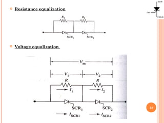  Resistance equalization
 Voltage equalization
18
 