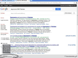 If EndNote
is Opened, it
can directly
transfer to it
after the click
36
MEHWISH HUSSAIN - ASST. PROF. ( DUHS)
 
