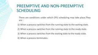 CPU Scheduling | PPTX | Operating Systems | Computer Software and ...