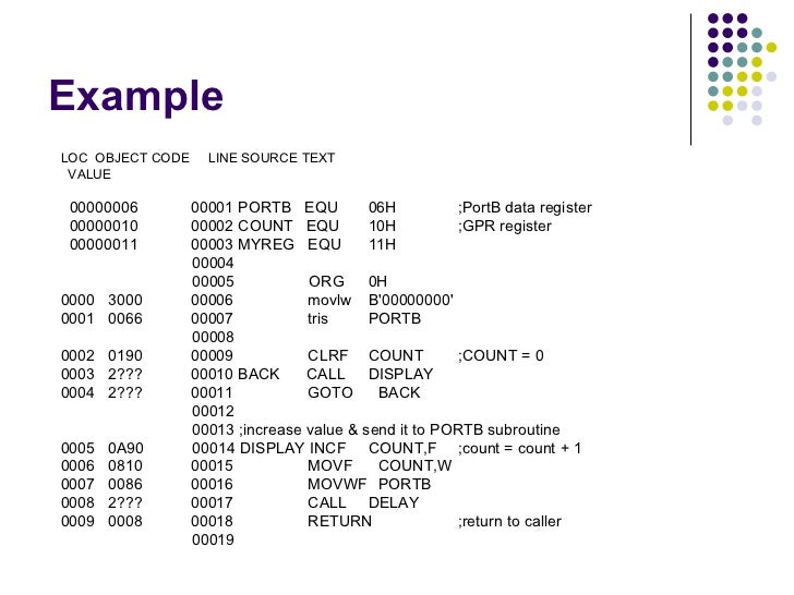 How to write assembler