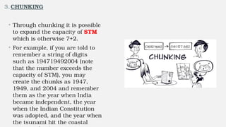 Chunking Memory Example PSYCHOLOGY - CHAPTER 7- HUMAN MEMORY.pptx
