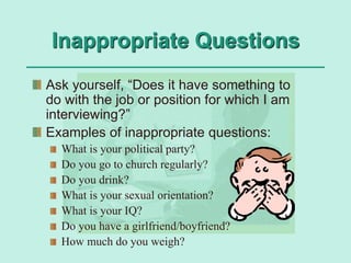 Chapter 8 Job Interviews | PPT