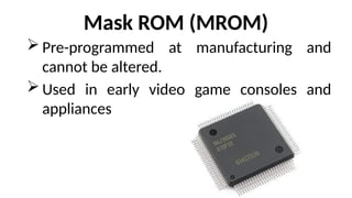 CH&PCM 06 Read Only Memory and its types | PPTX
