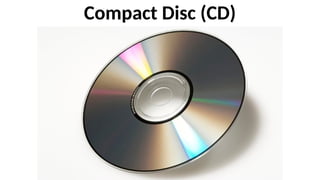 CH&PCM 08 Optical Storage Devices and its types | PPTX