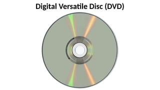 CH&PCM 08 Optical Storage Devices and its types | PPTX