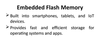 CH&PCM 09 Flash Memory and its types of mem | PPTX