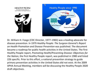 The National Commission on Community Health Services report introduced the concept of high quality health care, healthy environment as a civil right and the recommendation for a single system for health care delivery. In 2009, the Community Health Planning and Policy Development Section has built upon the legacy, and co-sponsored a proposed APHA policy on “Public Health’s Critical Role in Health Reform”. Photo of hospital model by photographer Theodor Horydczak, Library of Congress 