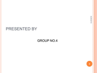 PRESENTED BYGROUP NO.46/15/20102