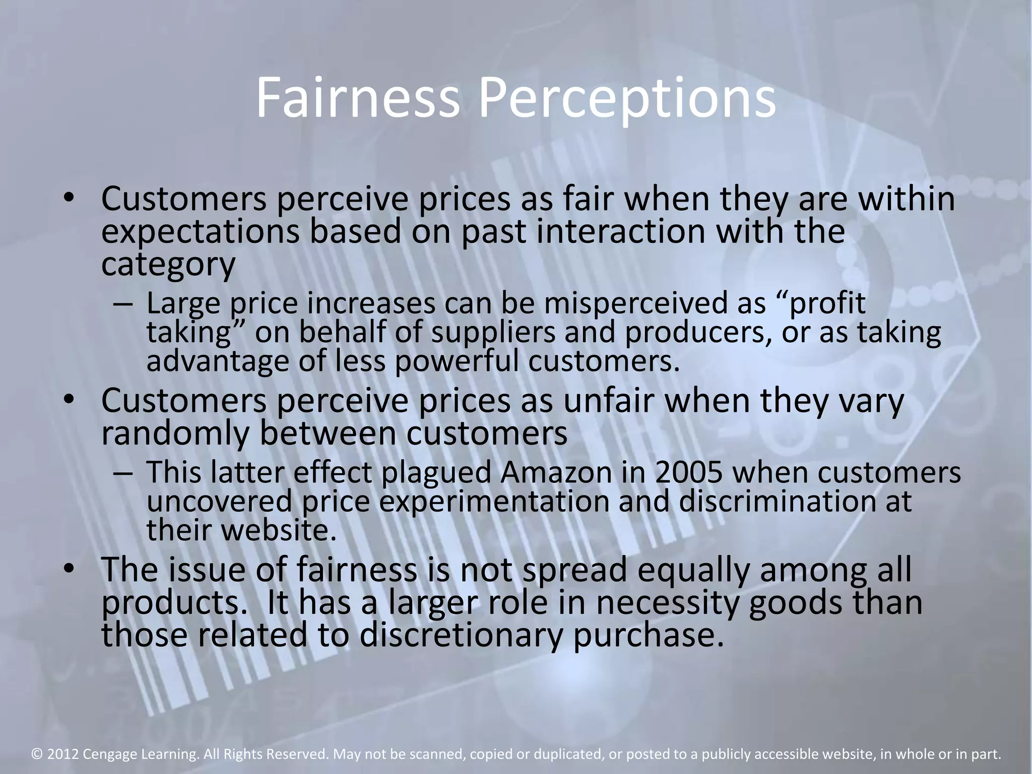 Chpt 05 psychological influences on price sensitivity | PPTX