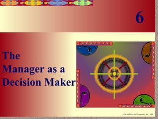 Irwin/McGraw-Hill ©The McGraw-Hill Companies, Inc., 2000
6-1
The
Manager as a
Decision Maker
6
 