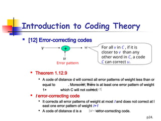 Introduction to Coding Theory(part 1).ppt