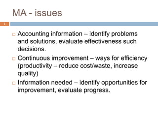 management accounting | PPT