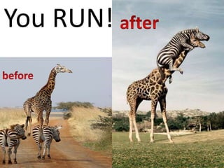 You RUN!
 