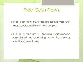 Operating Fcf Cash Flow Analysis | PPTX