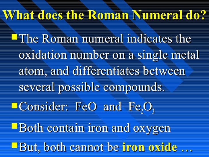 Chpt 7 part 1 chemical nomenclature 042403