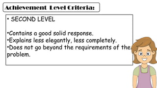 ASSESSMENT PROBLEM SOLVING IN THE MATHEMATICS CURRICULUM | PPTX