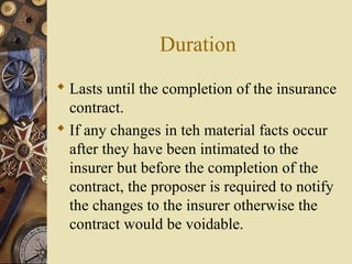 principles of insurance