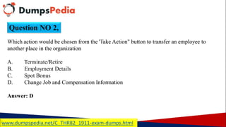 C HRHPC 1911 Dumps PDF PDF C HRHPC 1911 Dumps PDF PDF