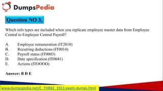 C HRHPC 1911 Dumps PDF PPT C HRHPC 1911 Dumps PDF PPT