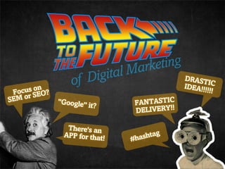 Back To The Future of Digital Marketing