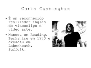 Chris Cunningham ,[object Object],[object Object]