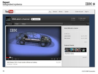 50   © 2012 IBM Corporation
 