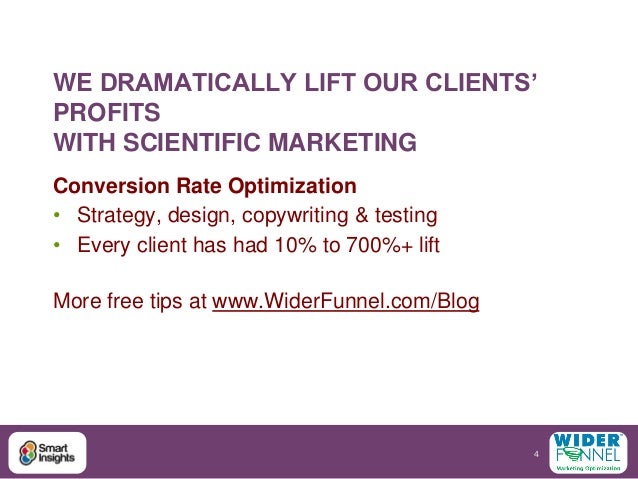 Www smart insights com strategy conversion optimisation