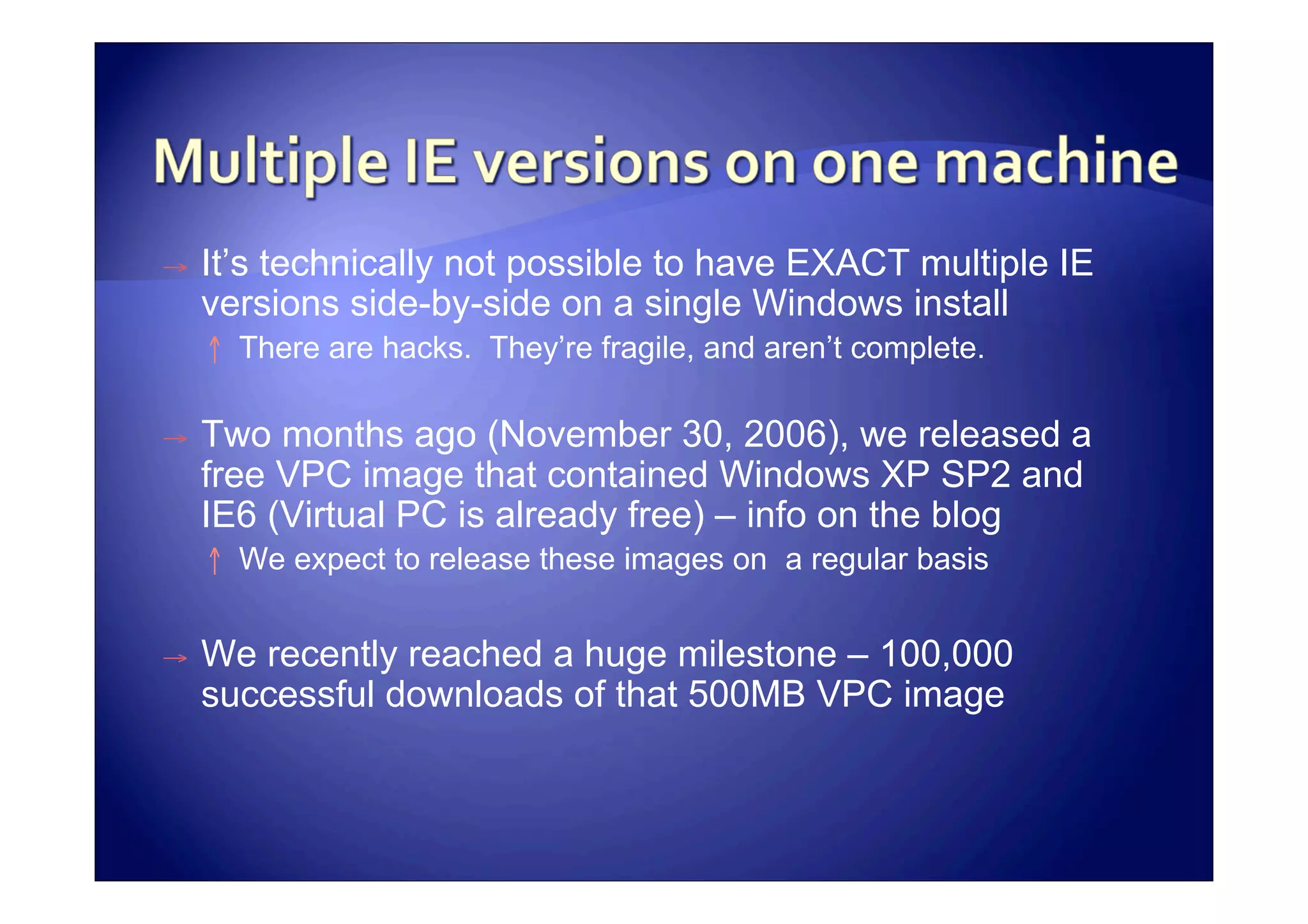 Chris Wilson @ FOWA Feb 07