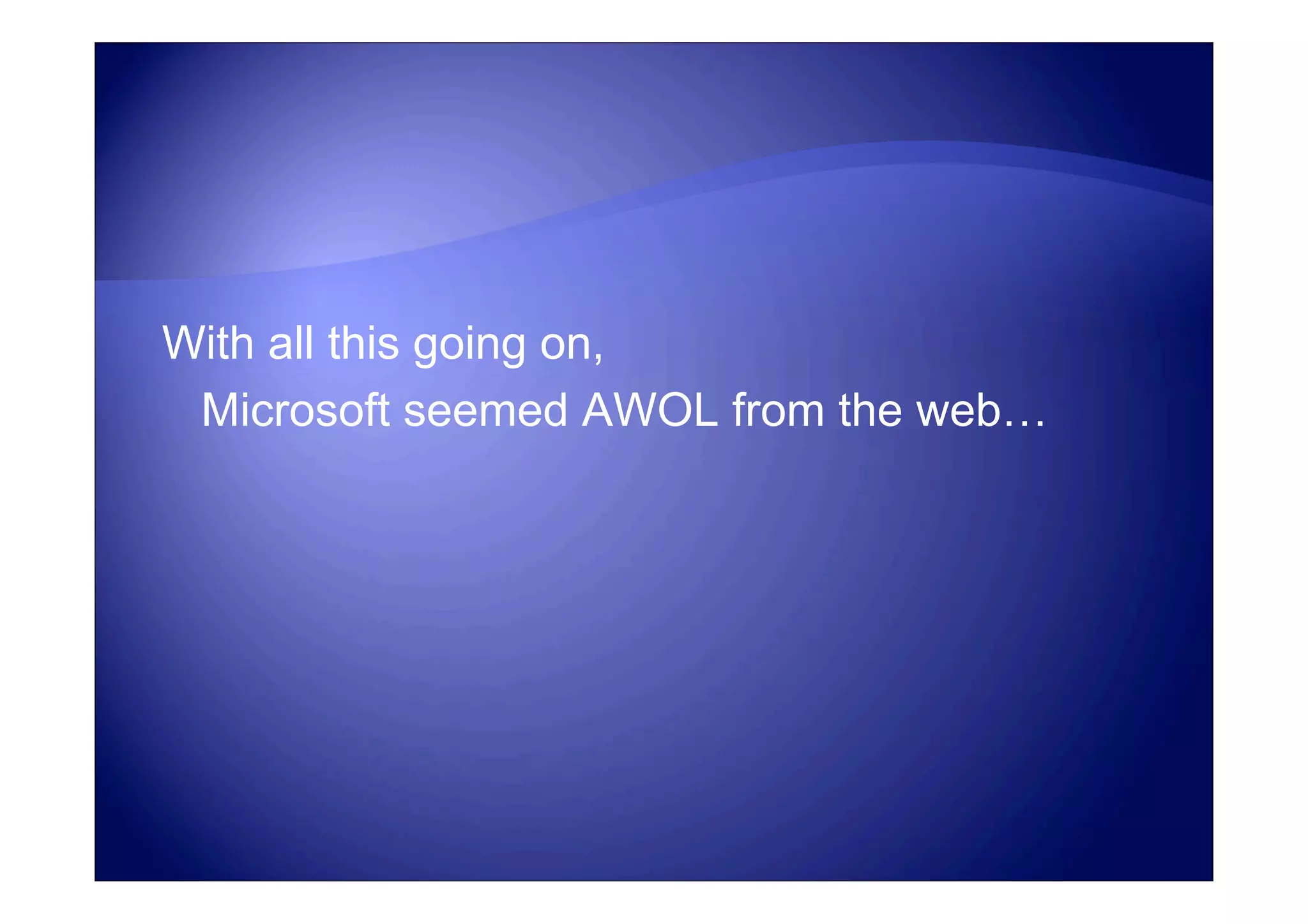 Chris Wilson @ FOWA Feb 07