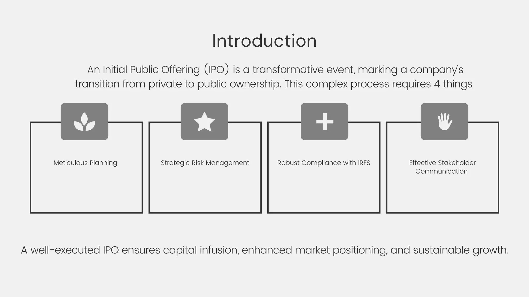 Chris Anastasopoulos: Executing a Seamless IPO – IFRS, Risk & Stakeholder  Strategy | PDF