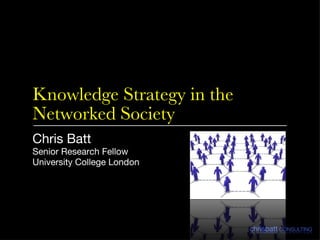 Knowledge Strategy in the Networked Society ,[object Object],[object Object],[object Object]