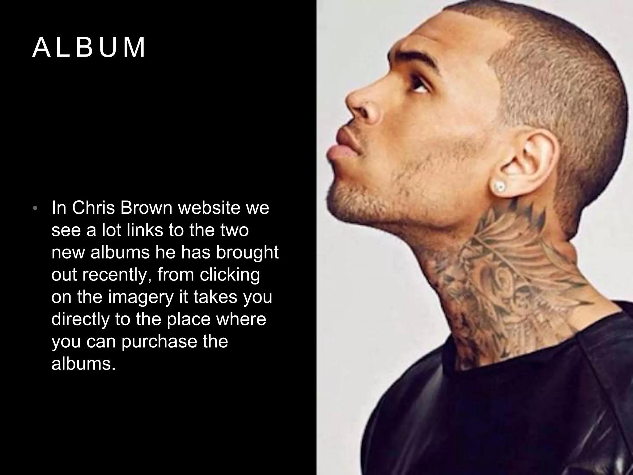 Chris brown website | PPT