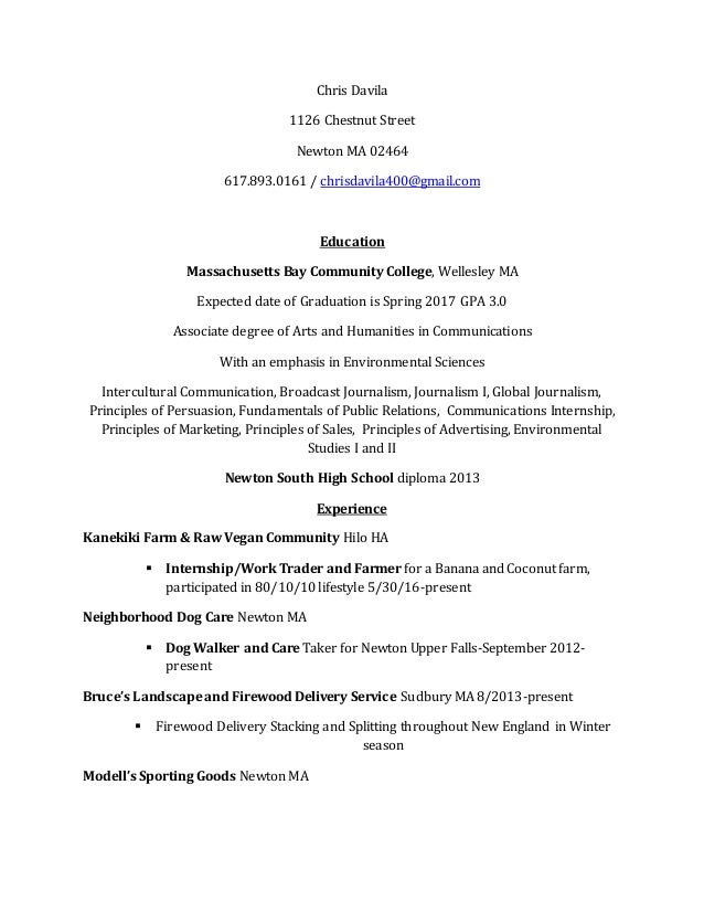 cs resume