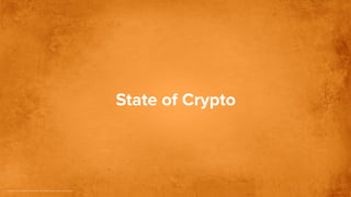 ©2020 Andreessen Horowitz. All rights reserved worldwide.
State of Crypto
 