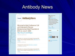 Antibody News 