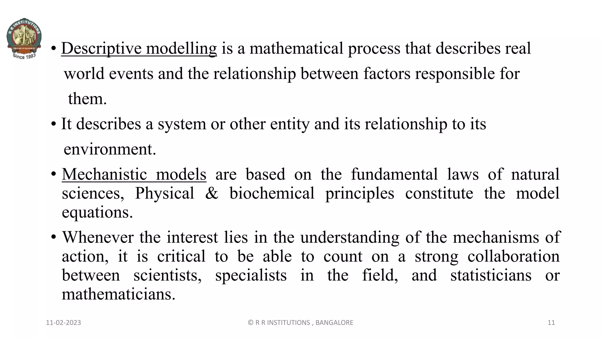 Statistical modeling in Pharmaceutical research and development.pptx