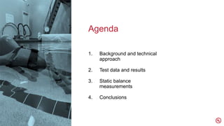 Agenda
1. Background and technical
approach
2. Test data and results
3. Static balance
measurements
4. Conclusions
2
 