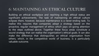 Corporate Governance & Ethical Business Strategy | PPTX