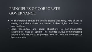 Corporate Governance & Ethical Business Strategy | PPTX