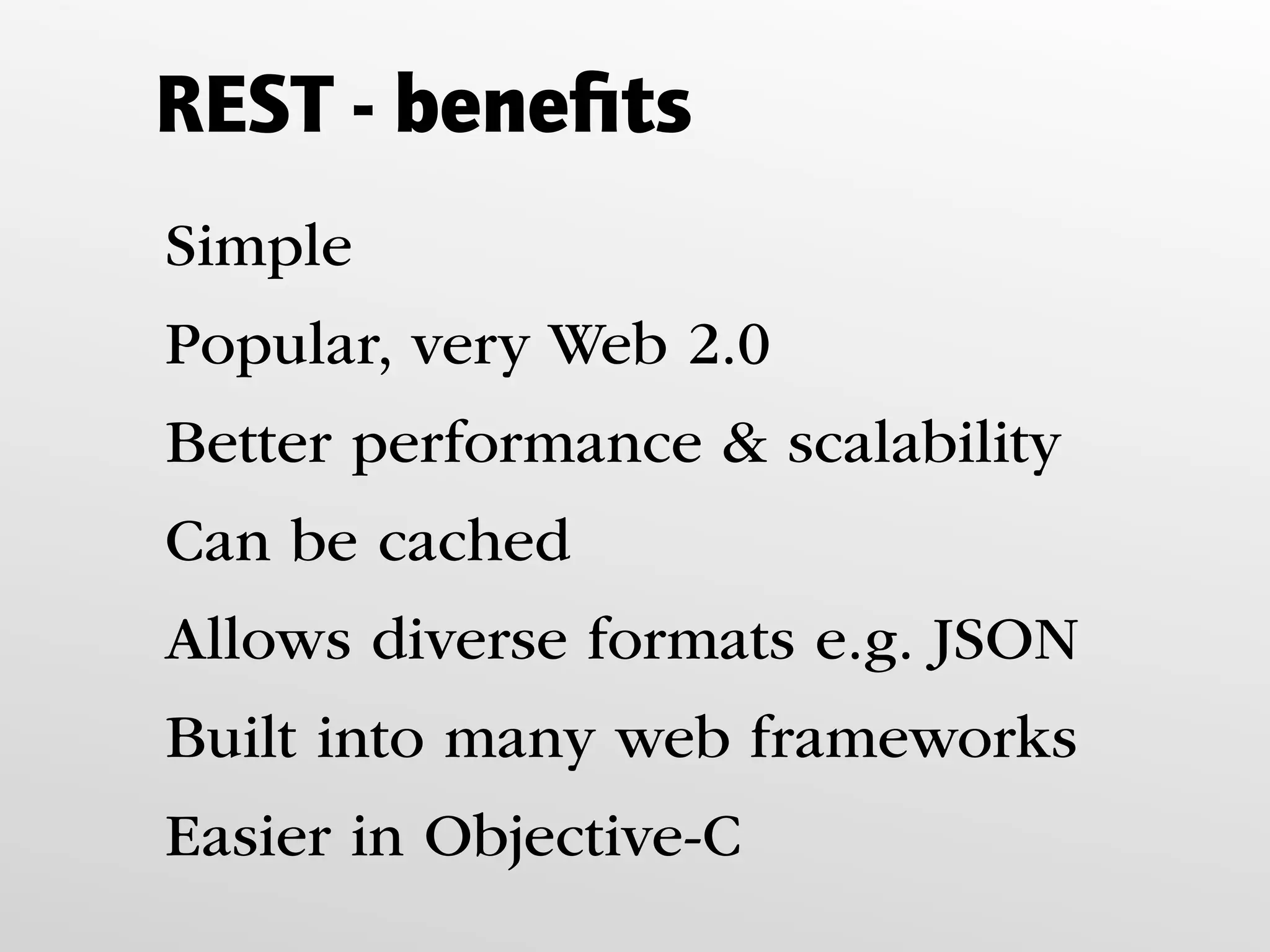 Web Services, for DevDays Belfast