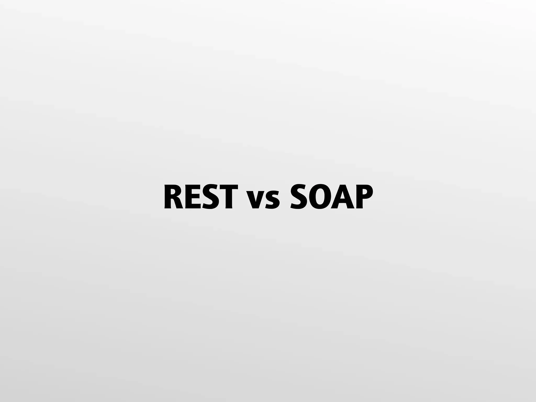 Web Services, for DevDays Belfast