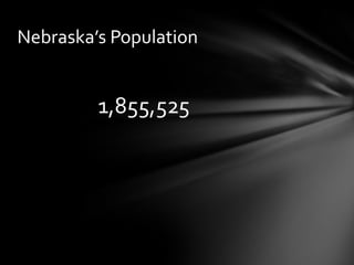 Nebraska’s Population

1,855,525

 