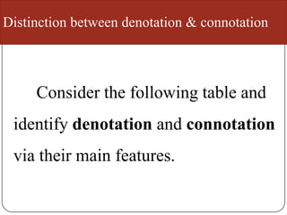 Semantics Connotations Figures of speech (Semantics) | PDF