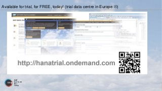 Available for trial, for FREE, today! (trial data centre in Europe )
 