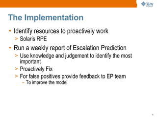 Practical use of defect detection and prediction