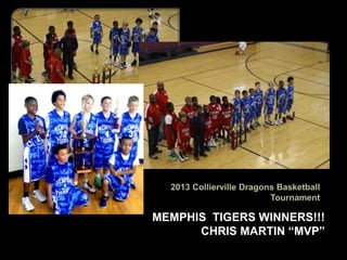 MEMPHIS TIGERS WINNERS!!!
CHRIS MARTIN “MVP”

 